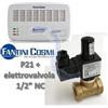 FANTINI COSMI Kit rilevatore fughe gas metano - P21 + elettrovalvola 1/2'' normalmente chiusa