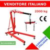 Notek Srl GRUETTA GRU IDRAULICA 2000KG PIEGHEVOLE MANUALE OFFICINA CAPRETTA + BILANCIERE