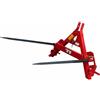ama Triangolo con forche 36x1000 per Balloni e Rotoballe FIENO Ribaltabile