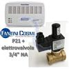 FANTINI COSMI Kit rilevatore fughe gas metano - P21 + elettrovalvola 3/4'' normalmente aperta
