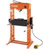 UNICRAFT PRESSA IDRAULICA OFFICINA COMANDO MANUALE PNEUMATICO 50 TON POMPA OLEODINAMICA