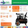 Vinco Compressore Aria Silenziato 24L Compatto Portatile 8 Bar - Vinco KWU750-24L