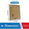 IM@IL BUSTE POSTALI IMBOTTITE PLURIBALL 10 X 16,5 CM PER SPEDIZIONI 100-200-400-600 PZ