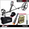 NOKTA METAL DETECTOR TRIPLE SCORE 3 NOKTA 2 PIASTRE CUFFIE POINTER BORSONE COLTELLO