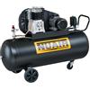 Nuair Compressore aria a cinghia 200 lt NUAIR B3800B/200 CM3 3HP 390l/min 230V