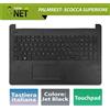 New Net Palmrest con tastiera ITA e touchpad compatibile HP 255 G6 2HG24EA 2HG83EA Nero