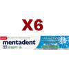 Mentadent 6 PZ MENTADENT WHITE SYSTEM CRYSTAL GEL 75ML DENTIFRICIO