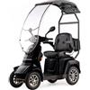 VELECO Scooter elettrico GRAVIS con tetto NERO 60V 1000W