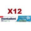 Mentadent 12 PZ MENTADENT WHITE SYSTEM CRYSTAL GEL 75ML DENTIFRICIO DENTI BIANCHI