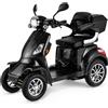VELECO Scooter Elettrico 4 Ruote Disabili Anziani 12km/h 1000W VELECO FASTER NERO