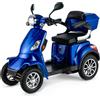 VELECO Scooter Elettrico 4 Ruote Disabili Anziani 12km/h 1000W VELECO FASTER BLU