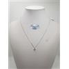 RECARLO COLLANA DONNA PUNTO LUCE ORO BIANCO 18KT E DIAMANTE 0.20 CT (0191)