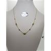 COLLANA COLIERINO IN ORO GIALLO 18KT 750 CON SFERE 3,6 GRAMMI (5406)