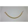 BRACCIALE DA DONNA A MAGLIA GRUMETTA IN ORO GIALLO 750 18KT 6,6 GRAMMI (5656)