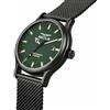 Sector No Limits Orologio SECTOR uomo 660 datario Fondo Verde cassa e bracciale nero R3253517021