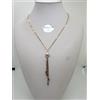 COLLANA COLLIER DA DONNA IN ORO GIALLO E BIANCO 18KT 750 6,6 GRAMMI (3370)