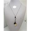 COLLIER-COLLANA DA DONNA A MAGLIA IN ORO BIANCO E GIALLO 18KT 9,4 GRAMMI (3362)
