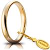 Unoaerre Fede Nuziale Unoaerre Comoda 3 mm Oro Giallo 18 kt