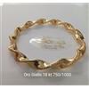 Savagioielli Bracciale Elastico Donna Uomo in Oro Giallo 750 18 kt Nuovo Modello