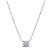 Salvini Collana Salvini Daphne 20087713 Oro Bianco Diamanti Punto Luce Pavè 0,14Ct Donna