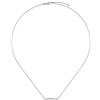 Gucci Jewelry Collana Gucci Link To Love YBB662132001 necklace Oro Bianco Diamanti 45 cm Pavè