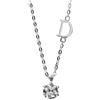 Damiani Collana Damiani Elettra 20055954 Necklace Punto Luce Donna New 0,25ct Oro Bianco