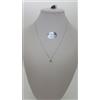 RECARLO COLLANA DA DONNA PUNTO LUCE IN ORO BIANCO 18KT E DIAMANTE 0.26 Ct (0243)