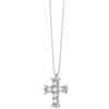 COMETE GIOIELLI PRINCIPESSA COLLANA DONNA CROCE GLB 1381 NUOVA
