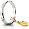 Unoaerre Fede Nuziale Unoaerre Comoda 3 mm Oro Bianco 18 kt