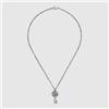 Gucci Timepieces Collana Gucci GG Marmont Key YBB627757001 Necklace Argento 50Cm Chiave