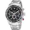 Nautica Orologio Uomo NAUTICA NST NAPNSF301 Chrono Bracciale Acciaio Nero