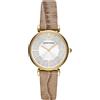 Emporio Armani Orologio Donna EMPORIO ARMANI GIANNI T-BAR AR11518 Pelle Grigio