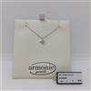 ARMONIE GIOIELLI COLLANA PUNTO LUCE IN ORO 18KT E DIAMANTE DA 0.16 ct. (0457)