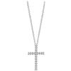 Salvini Collana Croce Salvini Virginia 20075246 Oro Bianco Diamanti Donna Cross necklace