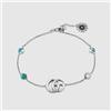 Gucci Jewelry Bracciale Gucci Marmont GG YBA527393001 Bracelet Argento Donna 17 cm Turchese