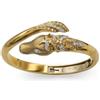 Bracciale a manetta rigido Testa di Cavallo (Vintage) - Oro 750 e Brillanti 0.30
