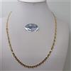 COLLANA UOMO-DONNA UNISEX A MAGLIA IN ORO GIALLO 18KT 7,75 GR. (7357)