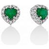 MILUNA PREMIUM GEMME ORECCHINI SMERALDO REFERENZA ERD2651 NUOVI