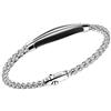 ZANCAN BRACCIALE IN ARGENTO E ARGENTO BRUNITO EXB 707 ZANCAN MADE IN ITALY