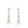 Orecchini in oro 18 ct 750 e diamanti ct 0,22 G VS1 made in Italy