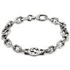 Gucci Jewelry Bracciale Gucci Interlocking GG YBA620798001 Argento 17 18 cm Bracelet Uomo