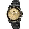 Sector No Limits Orologio Sector 450 R3253276007 Watch Acciaio Nero oro nero Uomo 43 mm Dorato