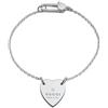 Gucci Jewelry Bracciale Gucci Trademark Heart YBA223513001 Bracelet Argento Cuore Donna