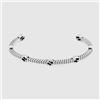 Gucci Timepieces Bracciale Gucci Rigido Interlocking G Gourmette YBA661529001 Bracelet Bangle 3mm