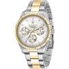 Maserati Orologio Uomo Multifunzione Maserati Competizione R8853100021 Quadrante Silver C