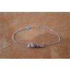 Bracciale Nome Chiara Oro Bianco 18 KT 750 18 Carati Donna (6546)