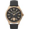 Versus Versace Orologio solo tempo uomo Versus Colonne VSPHI0220 in pelle nero e cassa Pvd oro