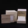 CIERRE ORECCHINI PUNTO LUCE ORO BIANCO 18 KT BRILLANTI 0.08 CT BOX & PAPERS