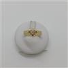 ANELLO DA UOMO IN ORO GIALLO 18KT 750 CON ZIRCONE 6 GRAMMI N.20 (0749)