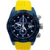 Locman Orologio Locman Stealth 300m 46mm 217BLY/660 Cronometro Scontatissimo Nuovo